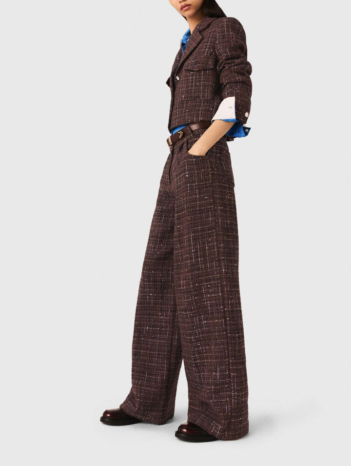 Tweed trousers