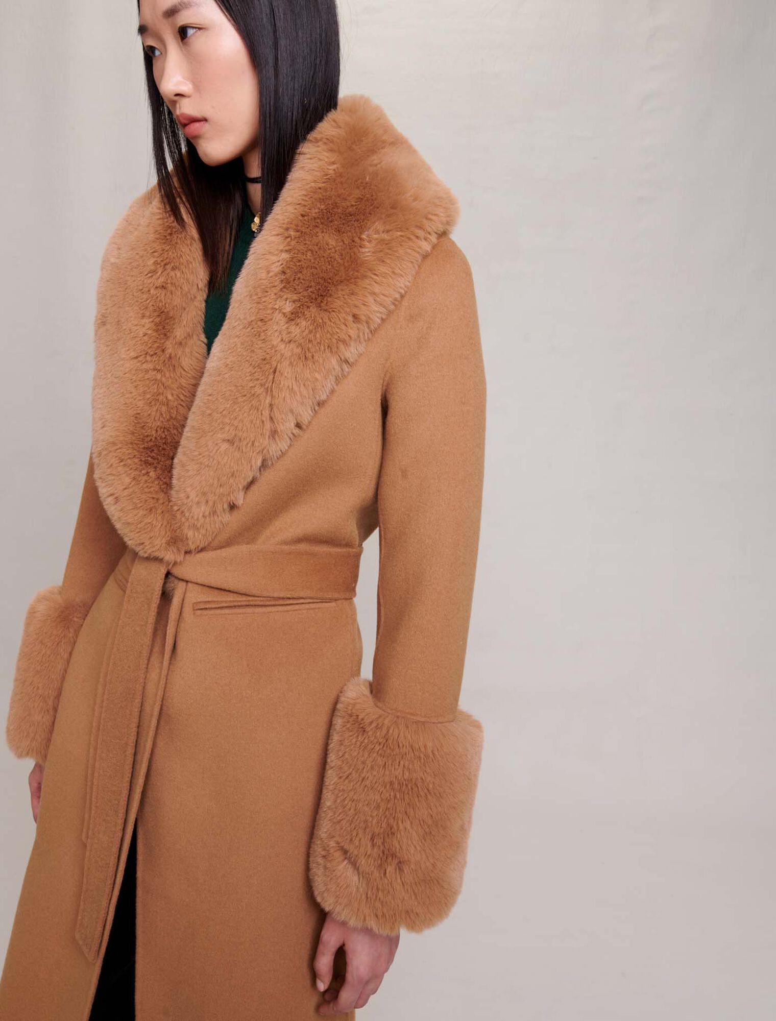 Long wool coat