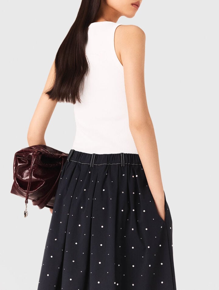 Rib knit tank top