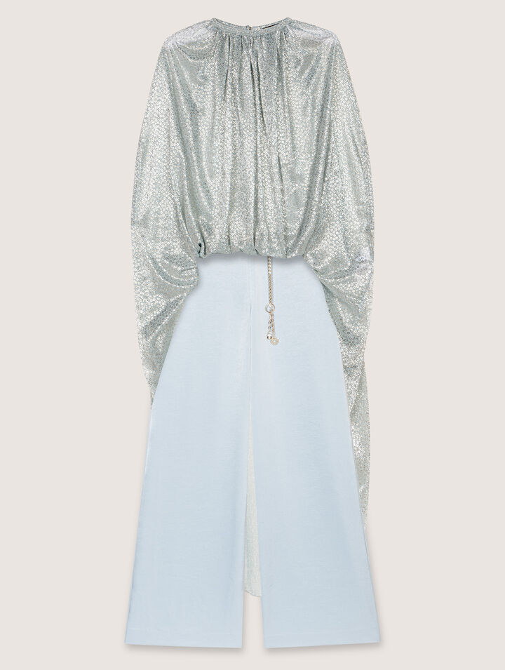 2-in-1 lurex jumpsuit