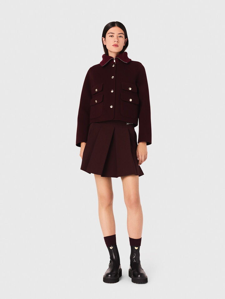 Reversible double-faced jacket