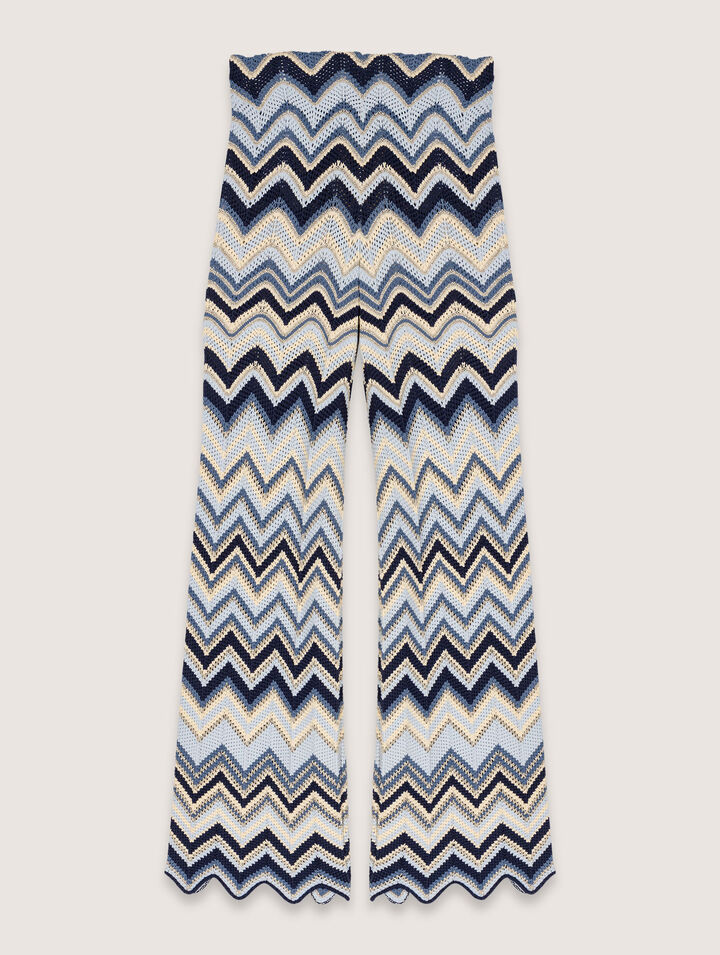 Crochet trousers