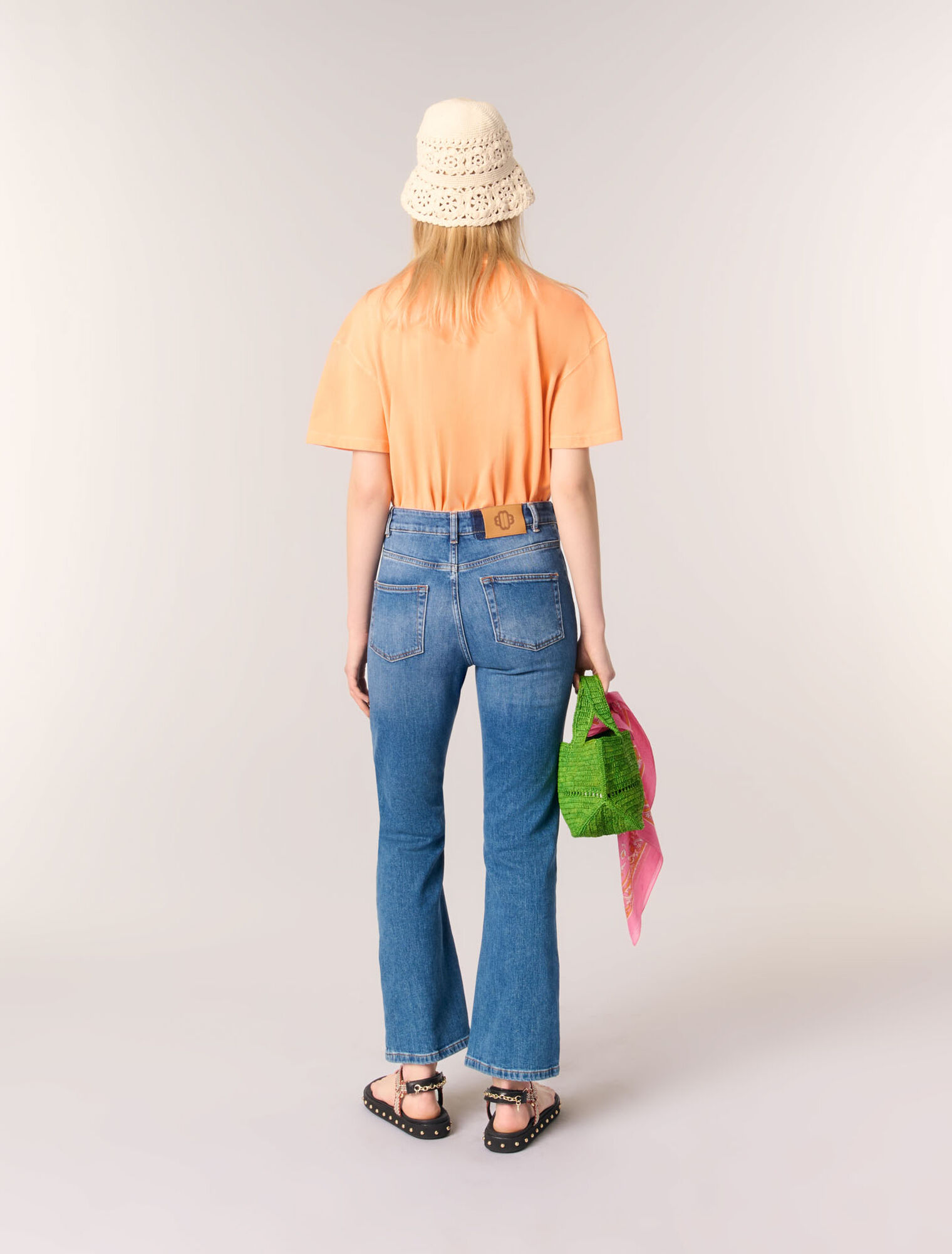 Vaqueros denim con bolsillos