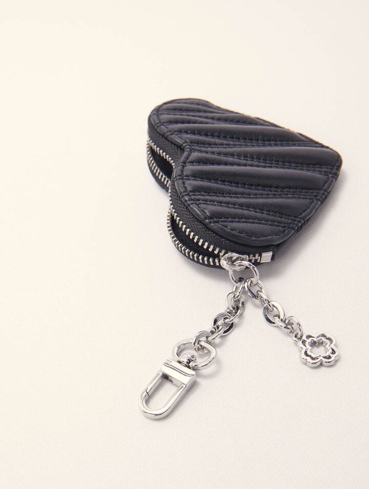 Quilted heart purse