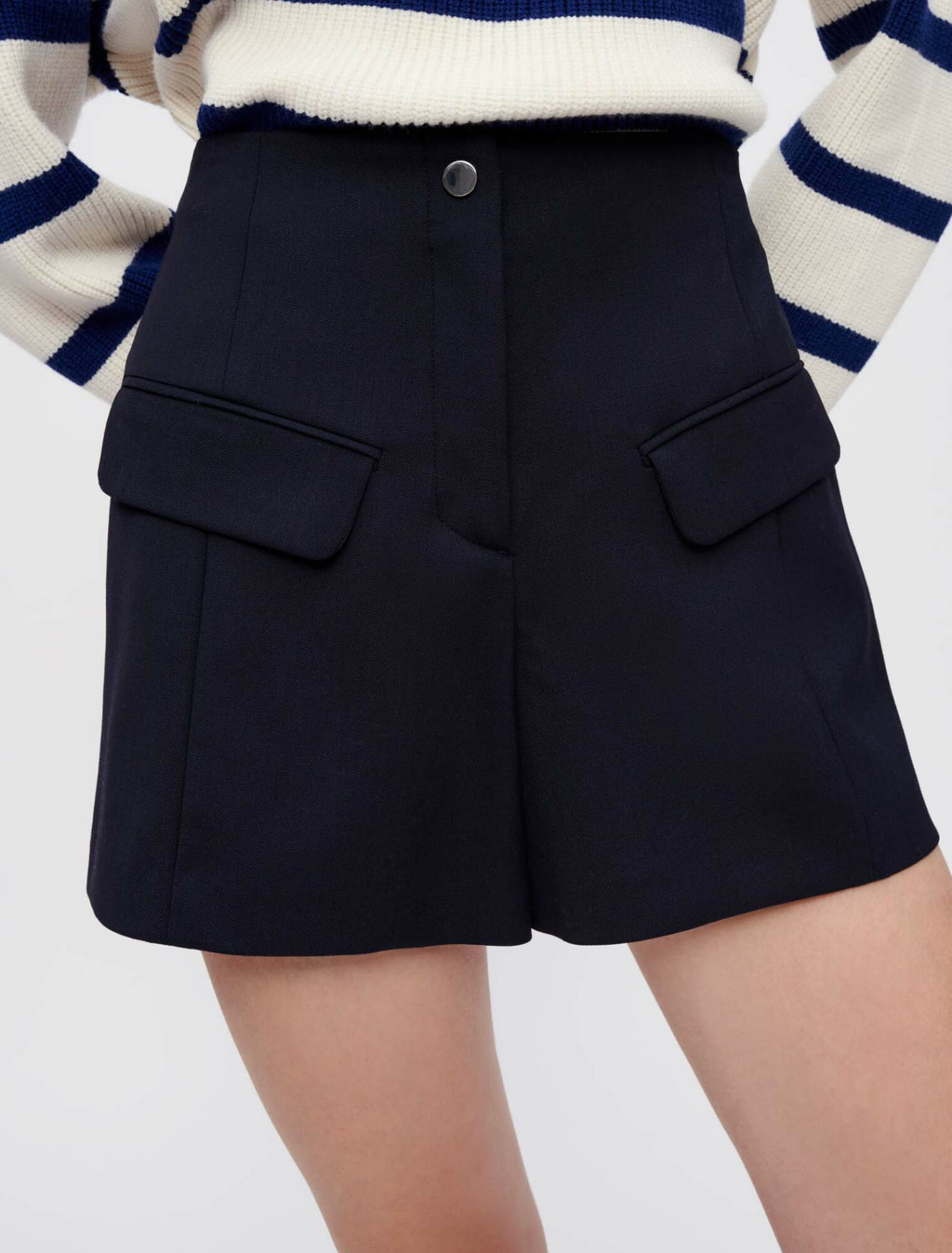 High waisted shorts