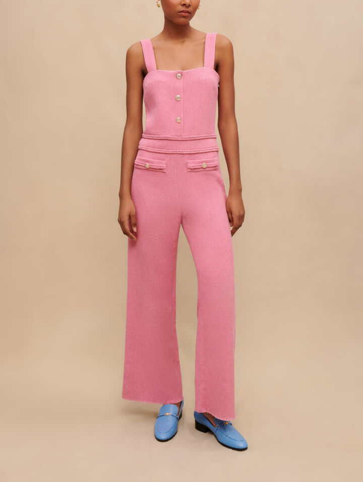 Tweed pant suit