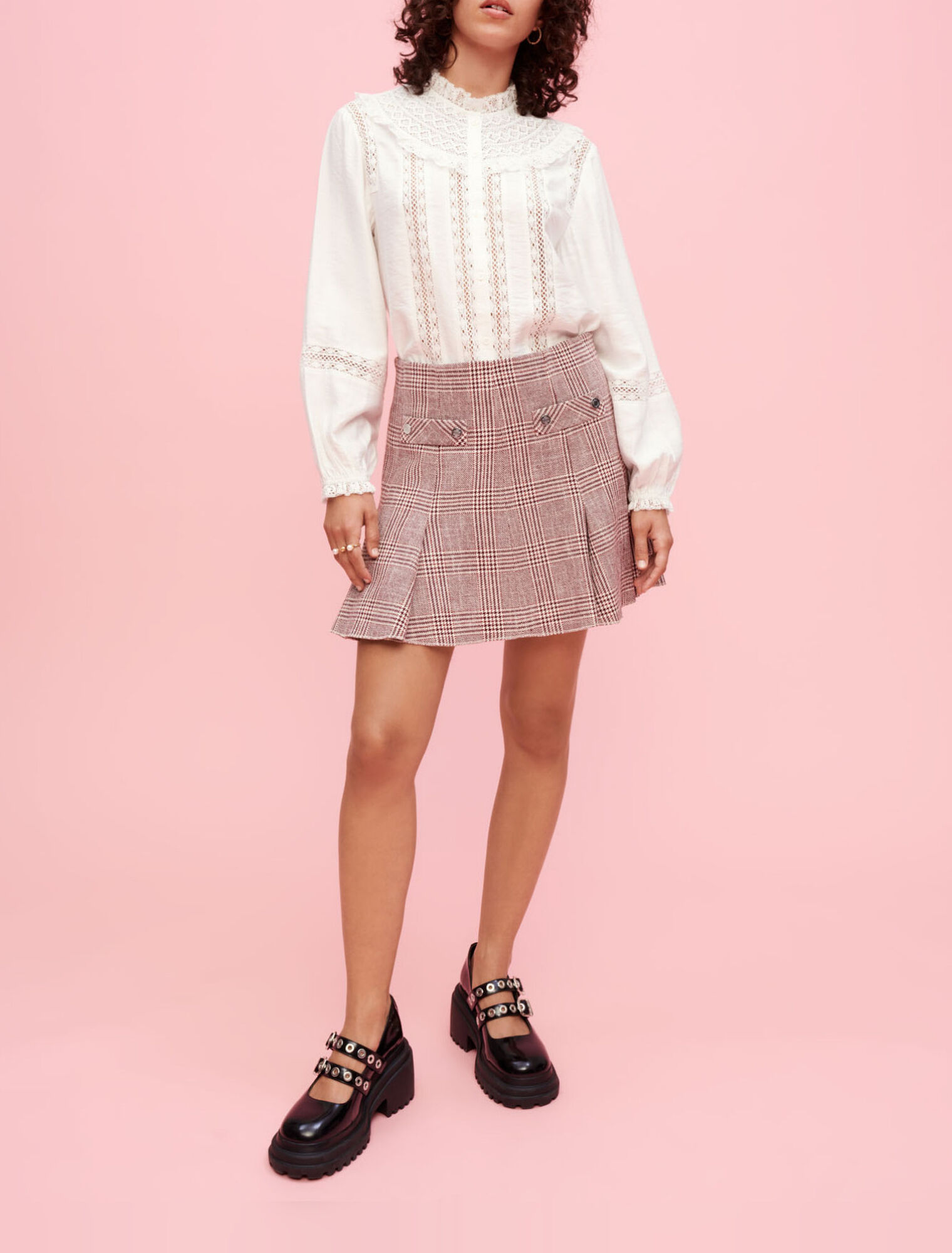 Broderie anglaise shirt