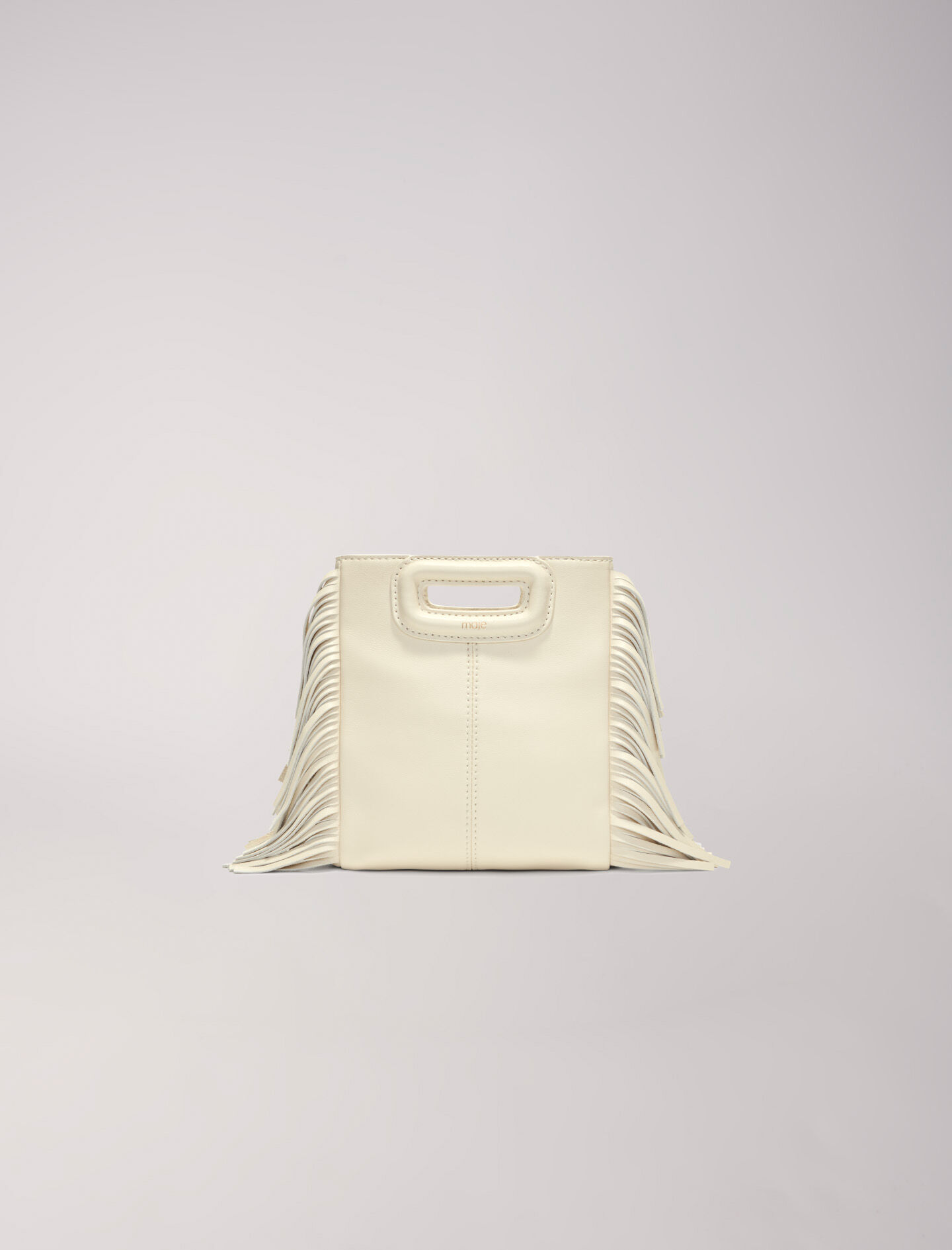 Leather bag with chain strap Bags mini Maje