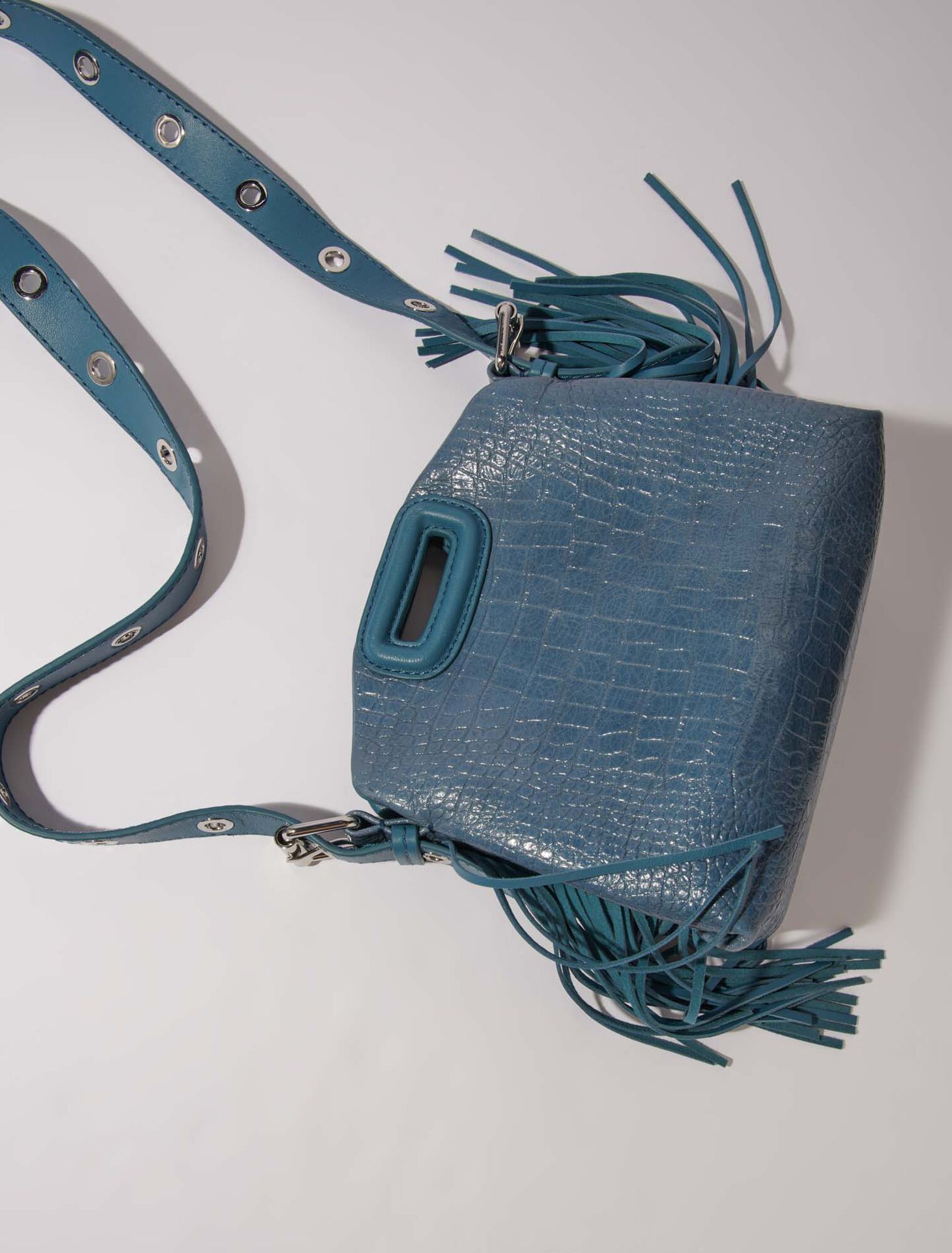 Mock croc Miss M mini bag