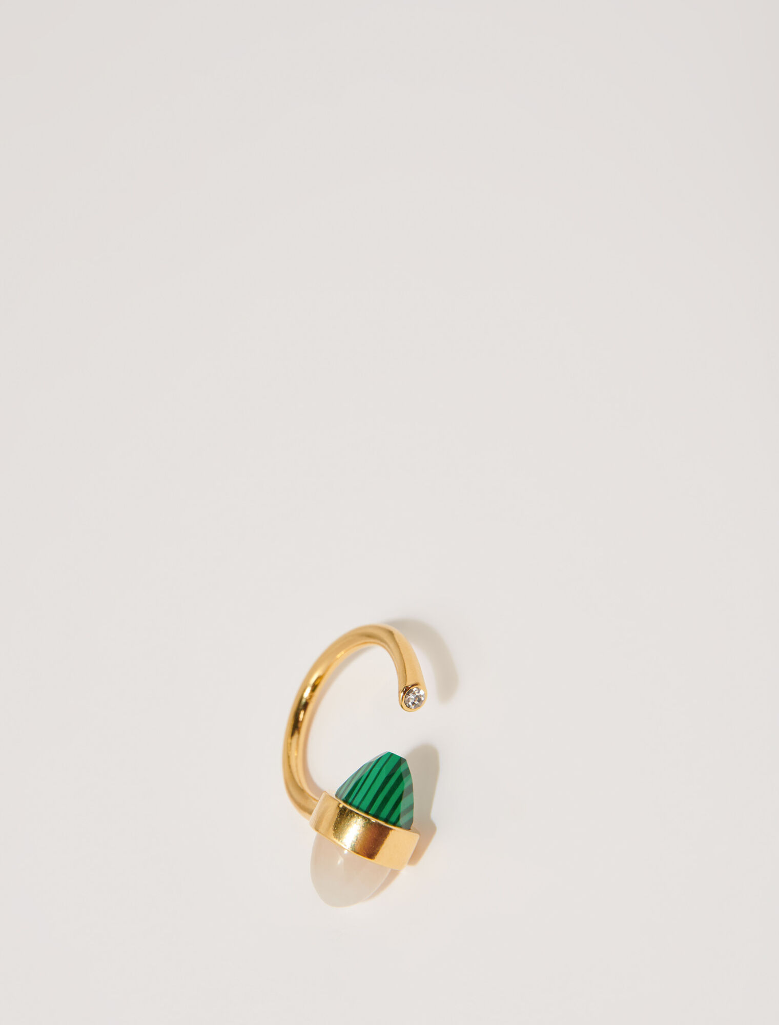 Ring adorned