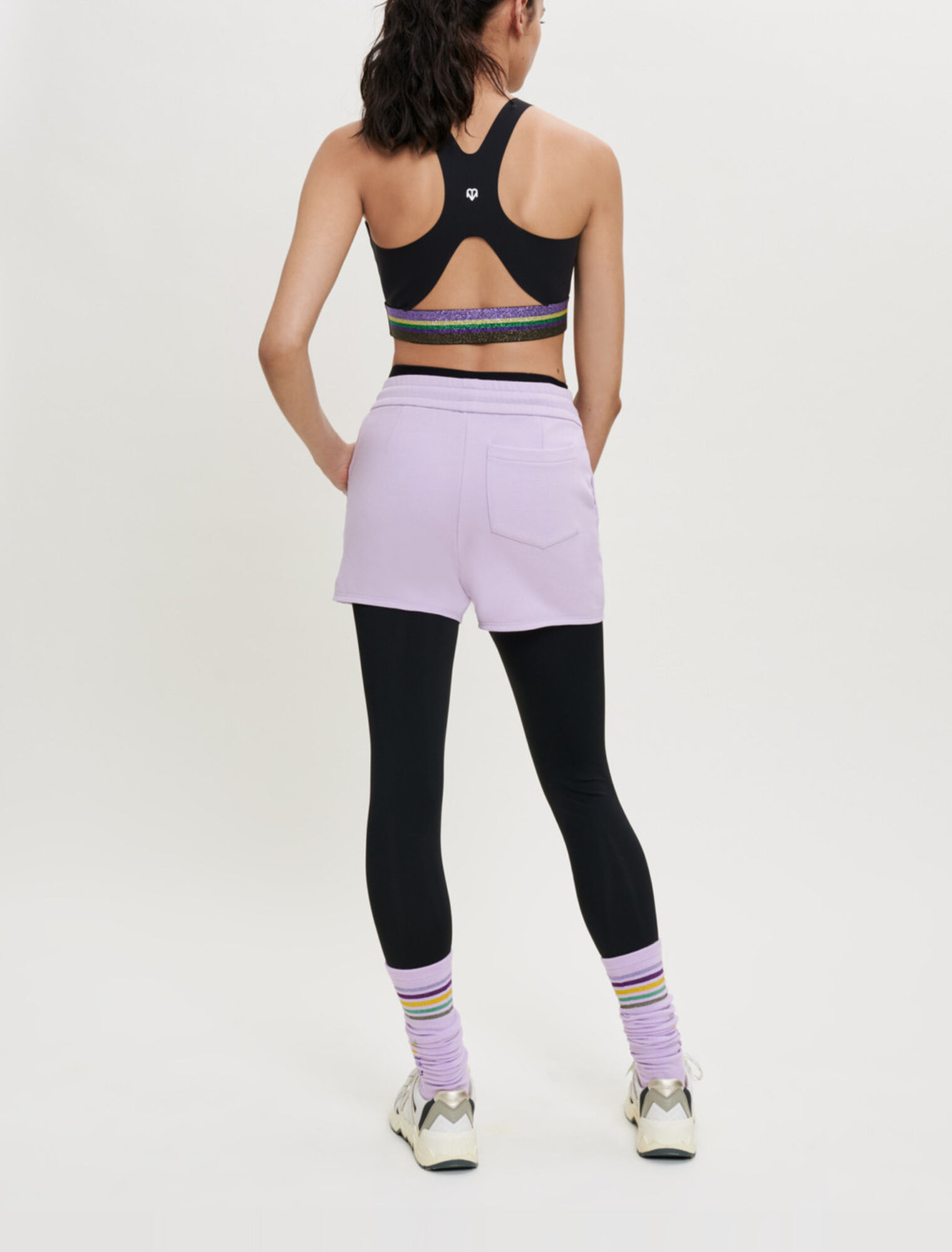 Fleece sports shorts