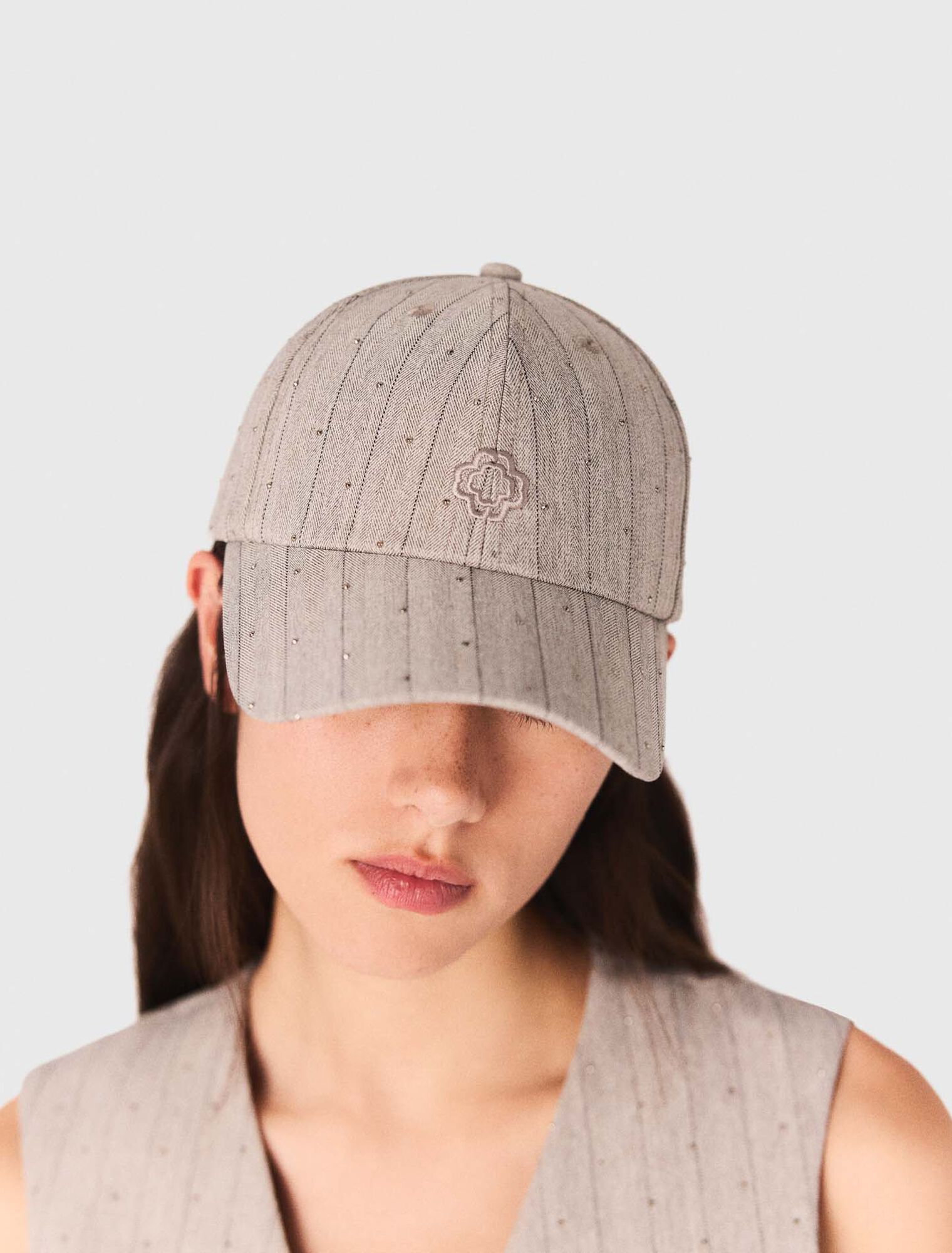 Printed cotton hat