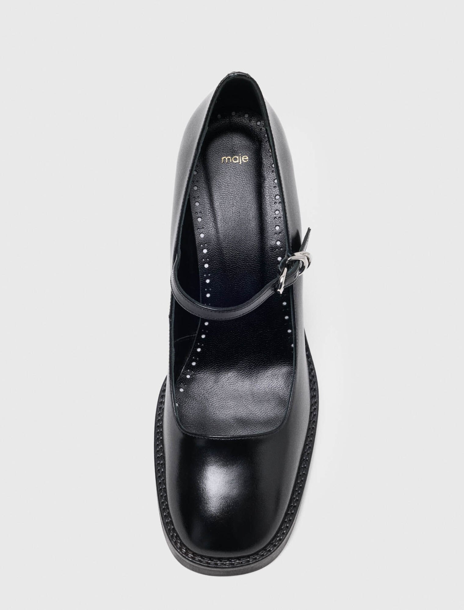 Leather Mary Janes