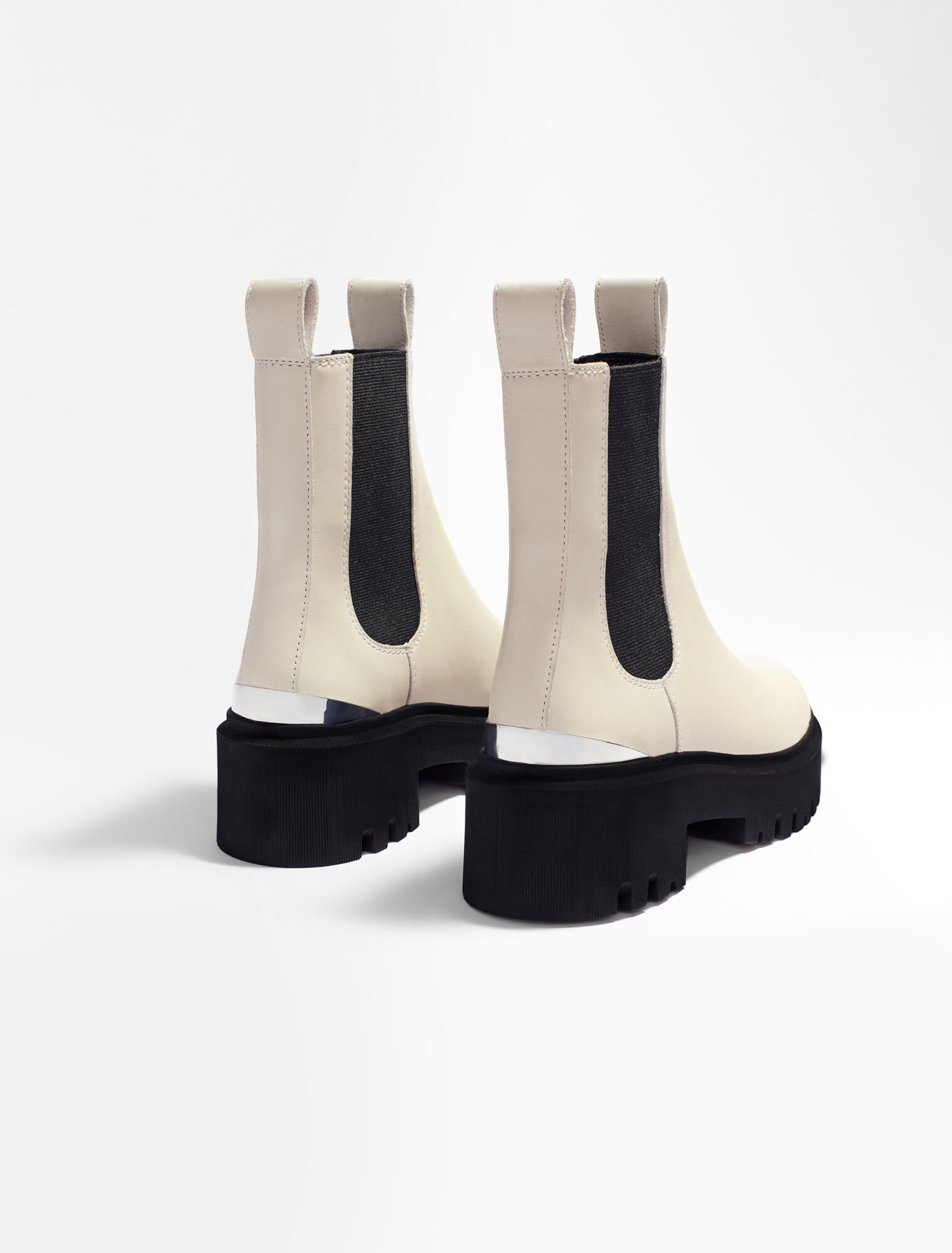Platform Chelsea boots