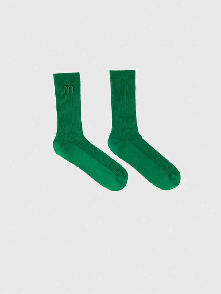 Colourful cotton socks
