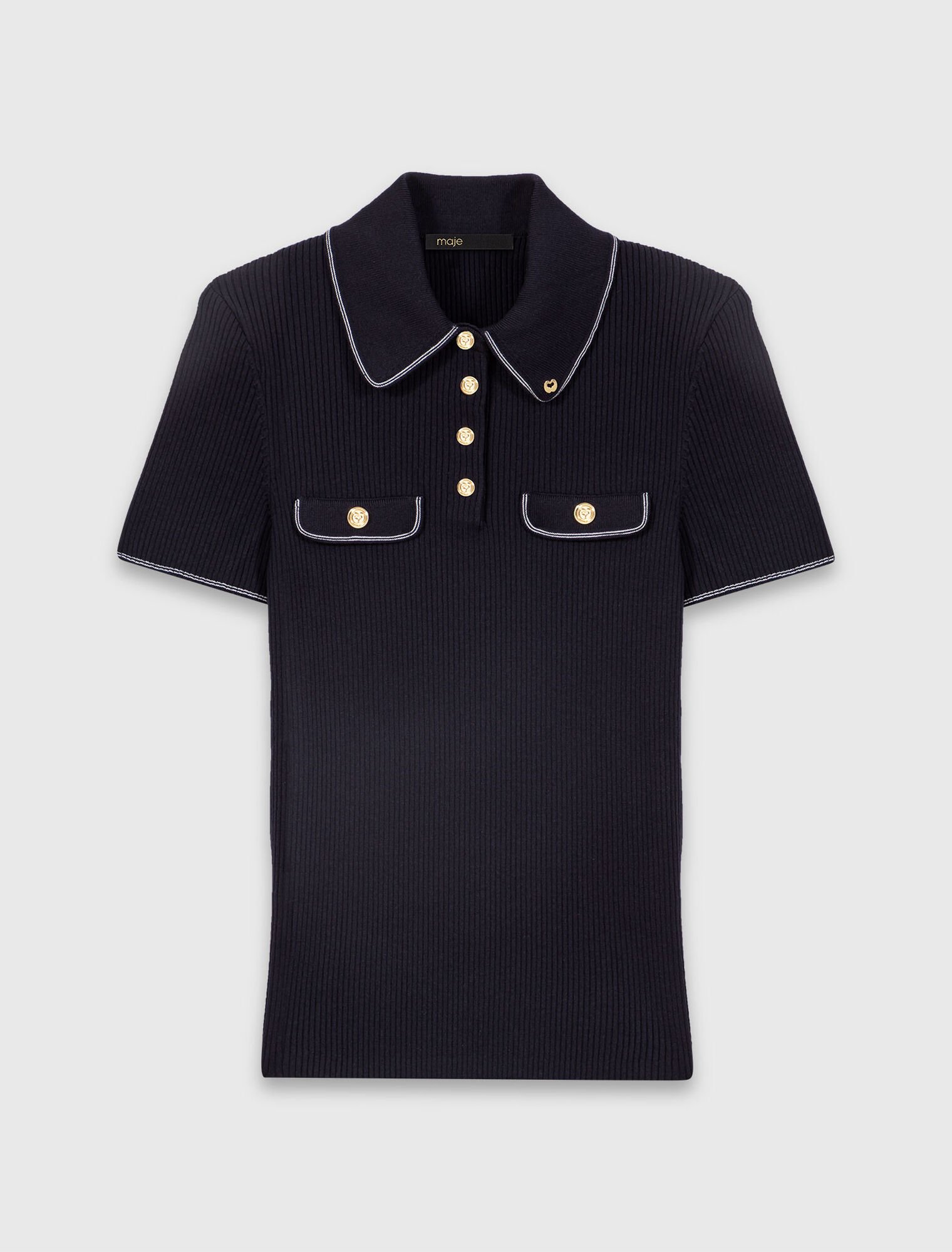 Short-sleeve polo shirt