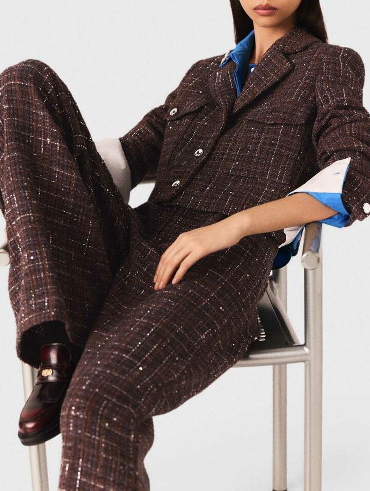 Tweed trousers