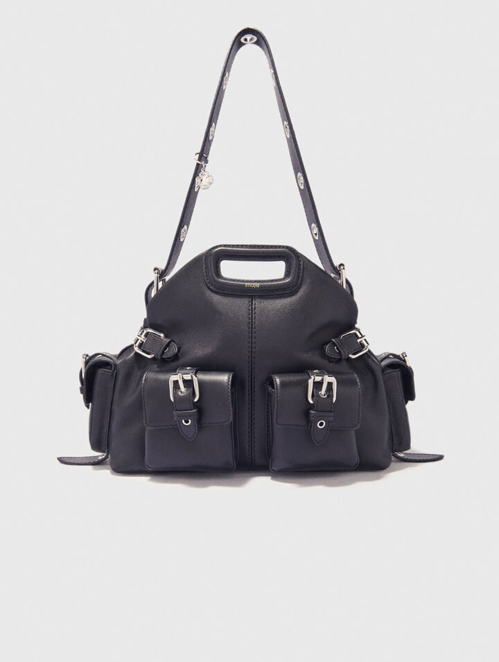 Miss M cargo bag in leather