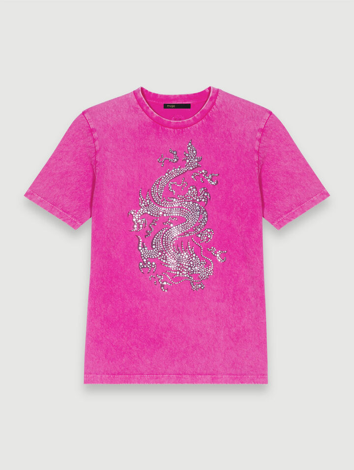 Rhinestone T-shirt