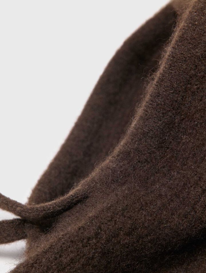 Yak wool balaclava