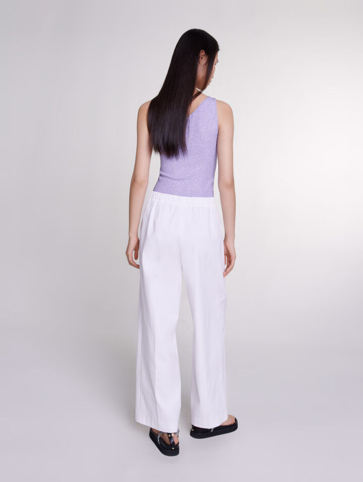 Wide-leg trousers