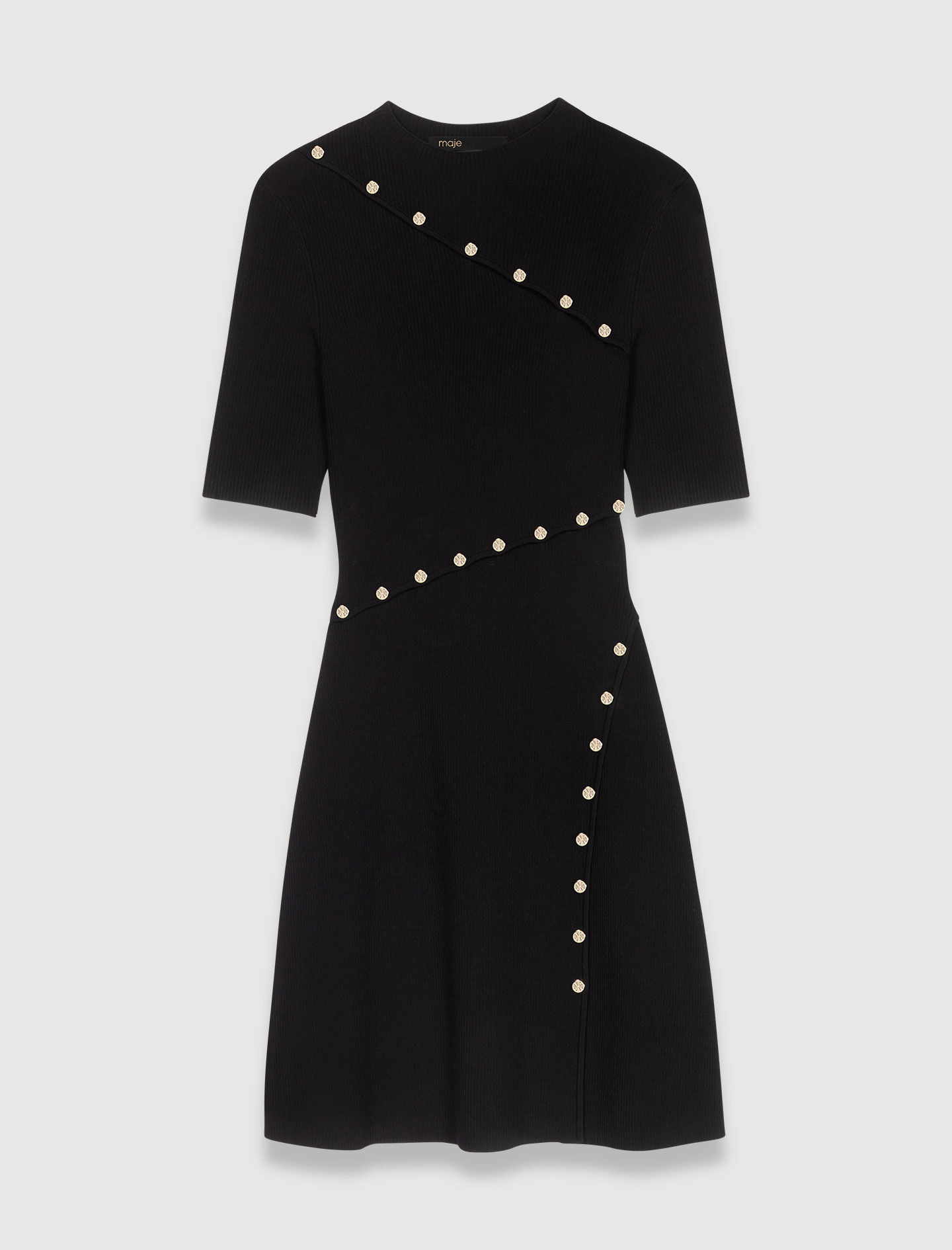 Maje black dress shop