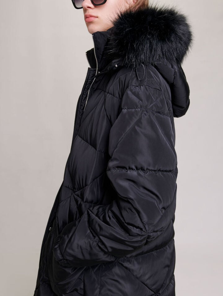 Long padded jacket