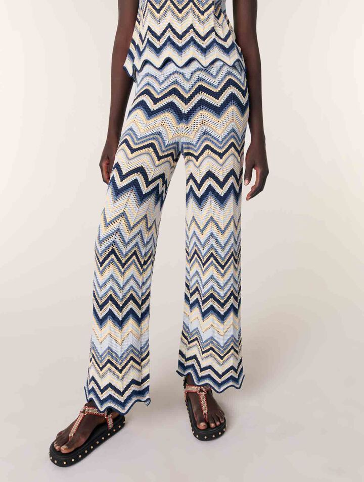 Crochet trousers