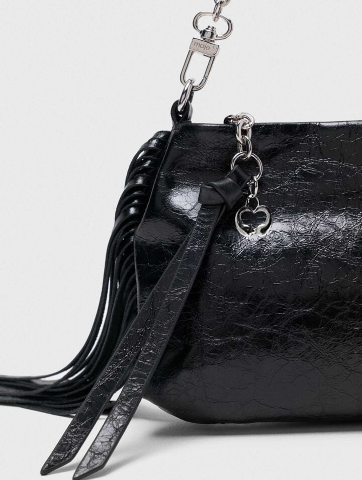 Patent leather Miss M clutch bag