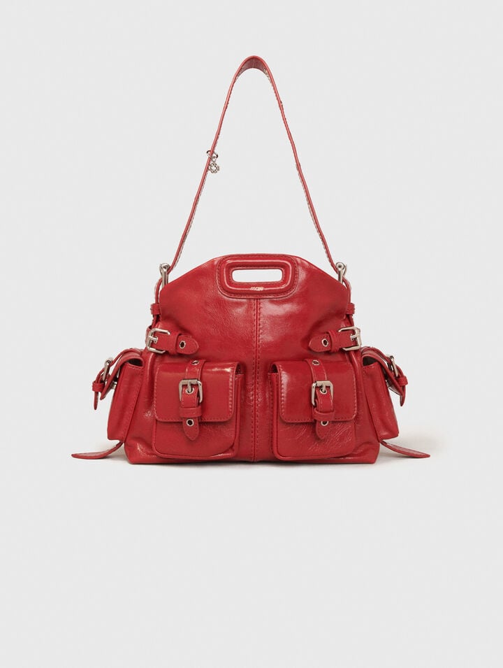 Miss M Mini cargo leather bag