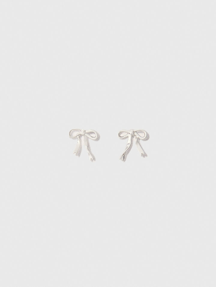 Small bow earrings