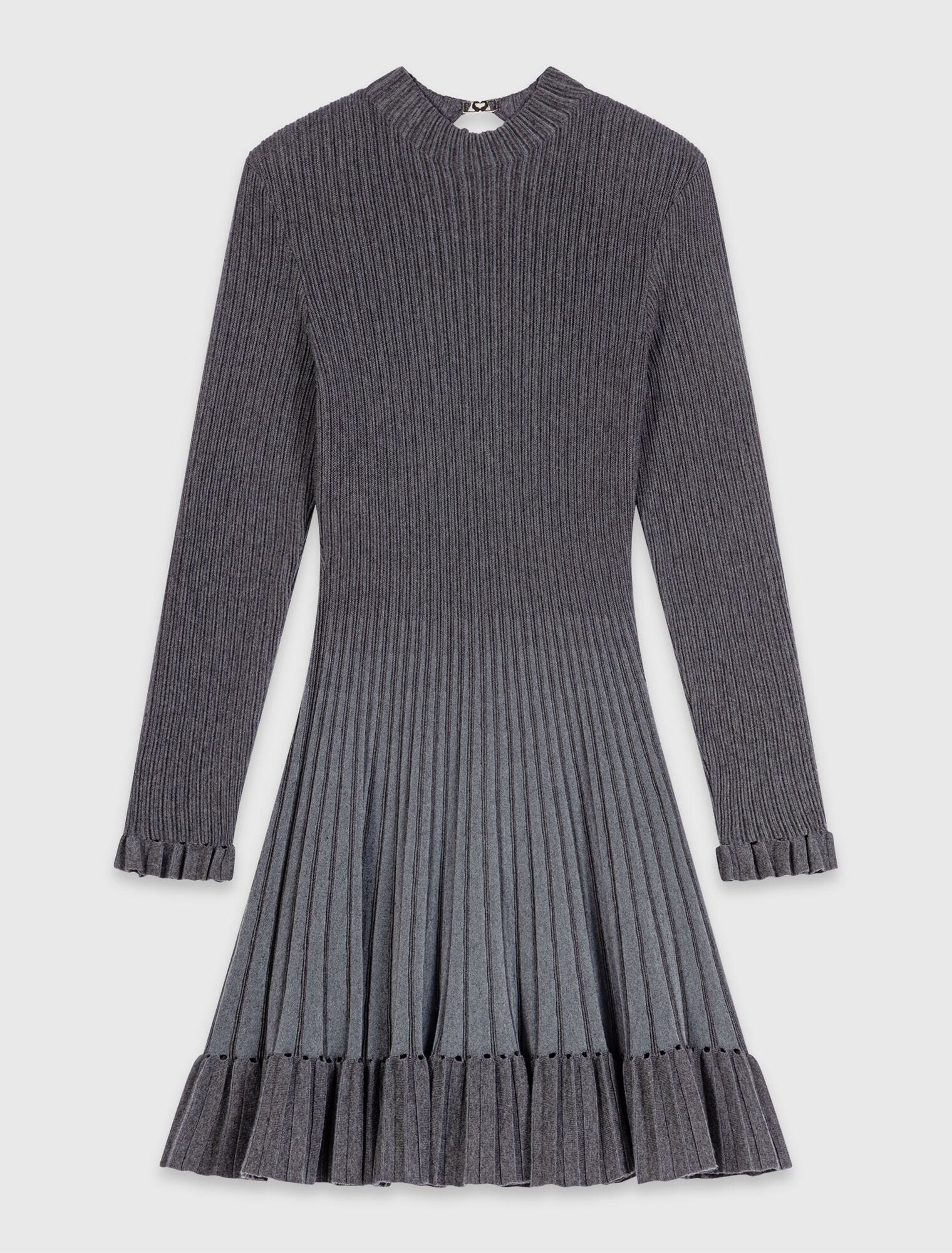 Short gradient knit dress