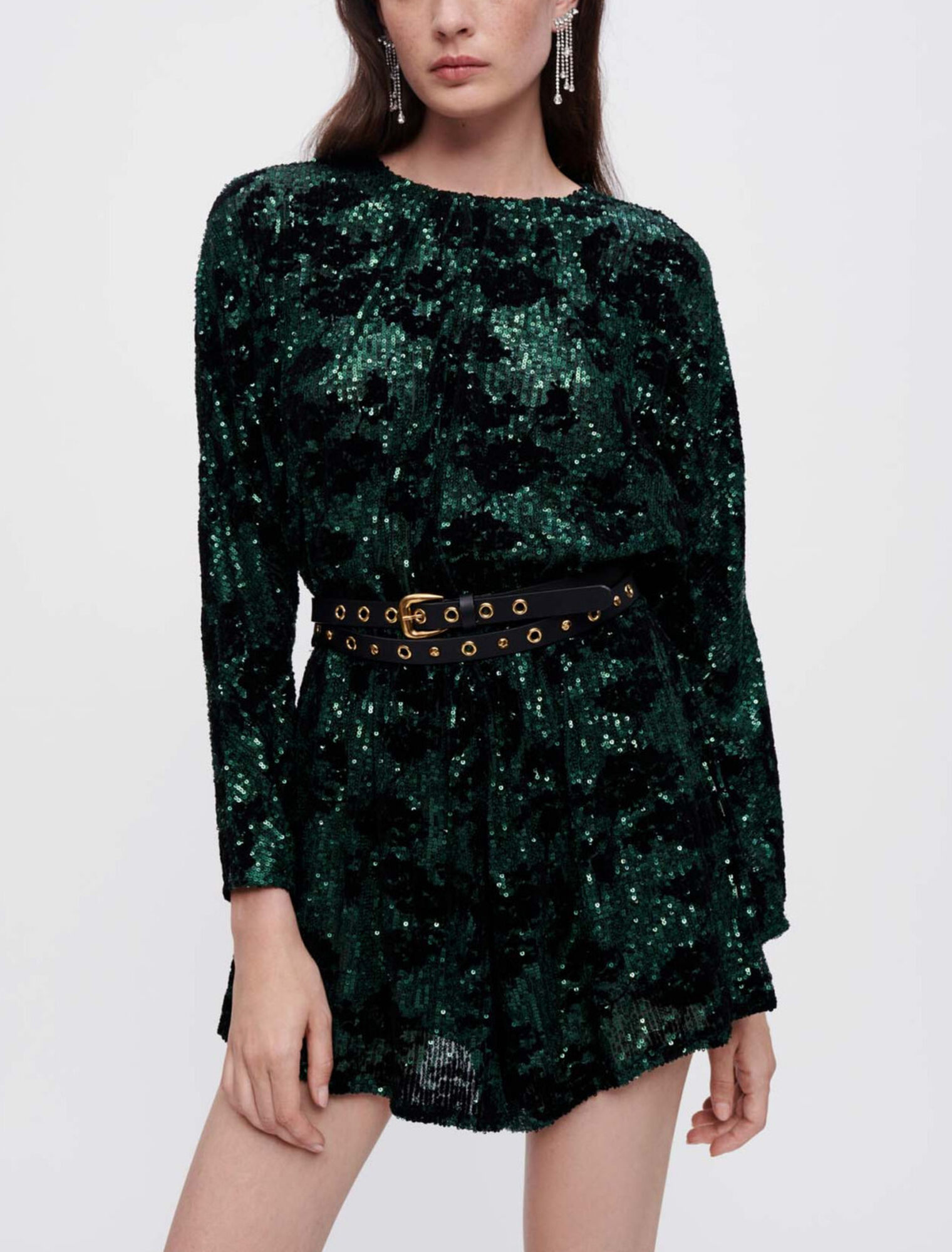 Sequin pant suit