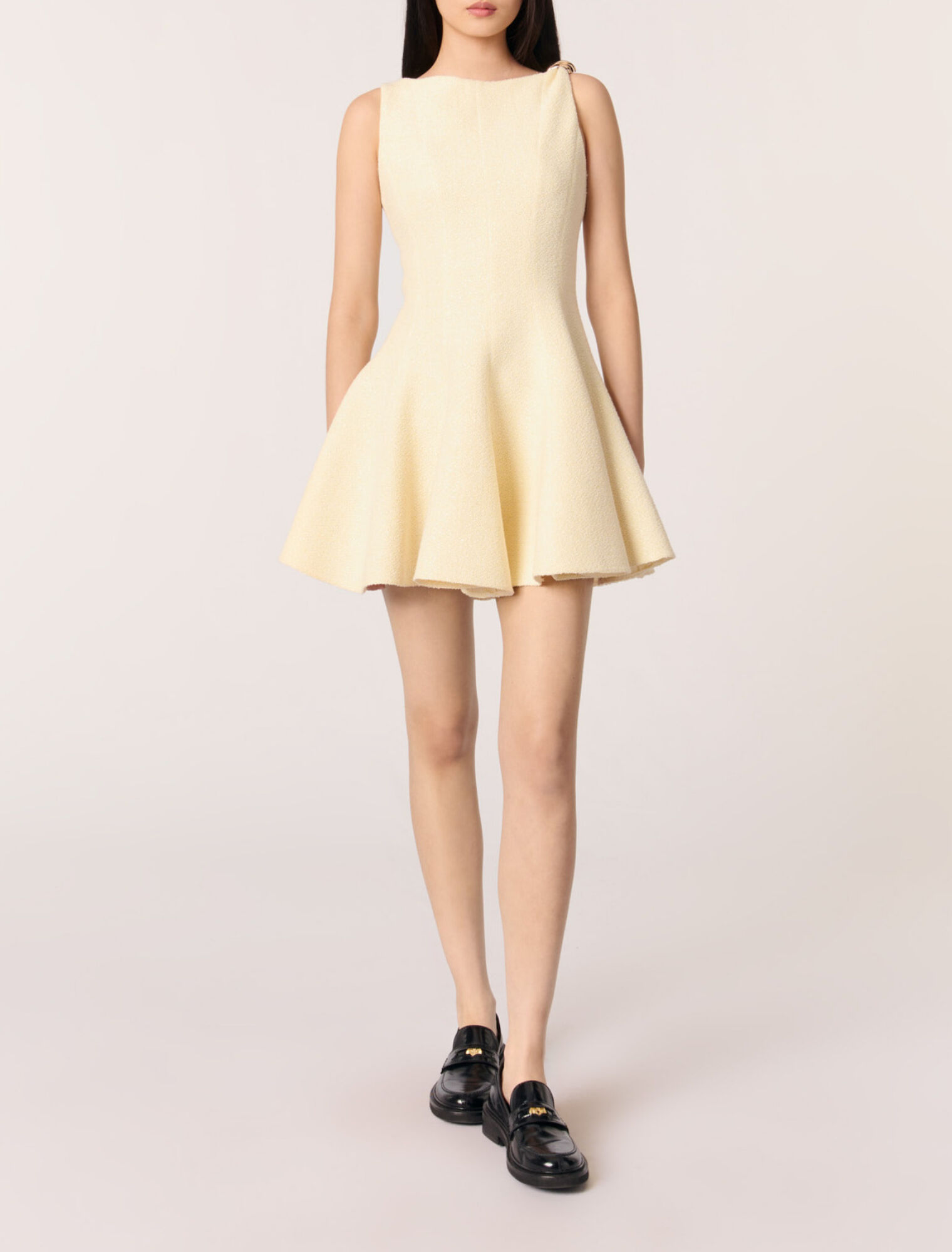 Short tweed dress
