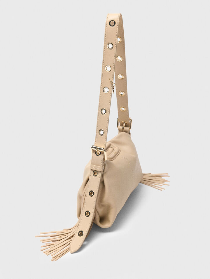 Plain leather mini Miss M bag