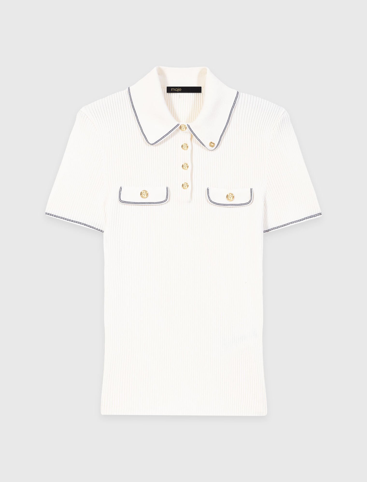 Short-sleeve polo shirt