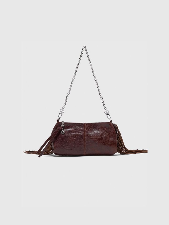 Patent leather Miss M Pouch bag