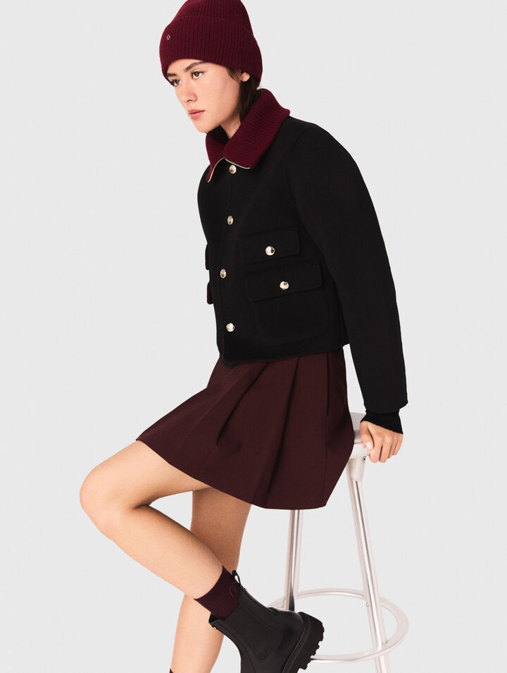 Reversible double-faced jacket