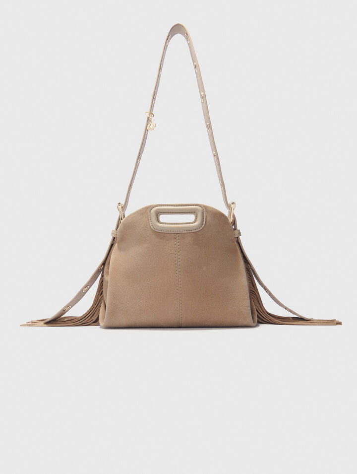 Miss M mini suede bag