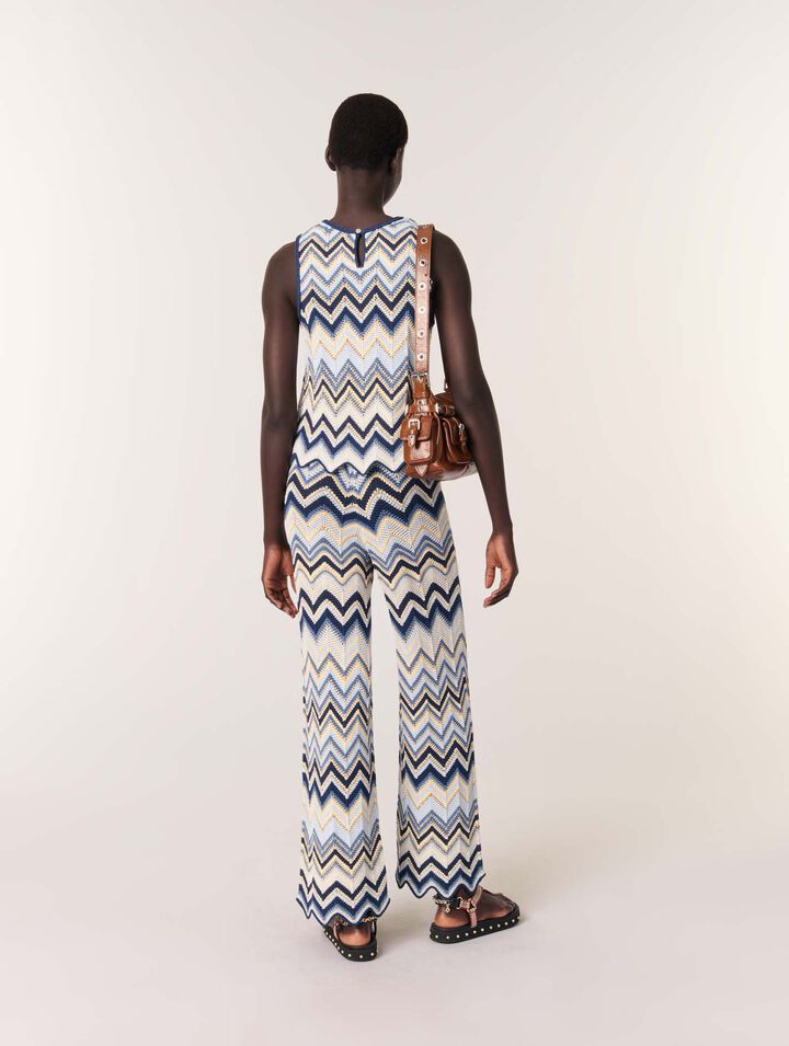 Crochet trousers