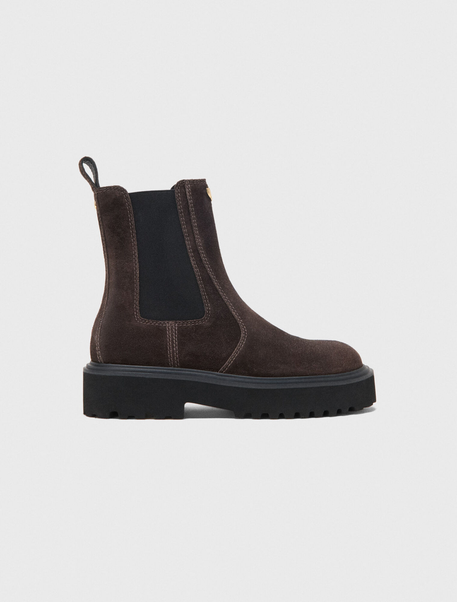 Suede Chelsea boots