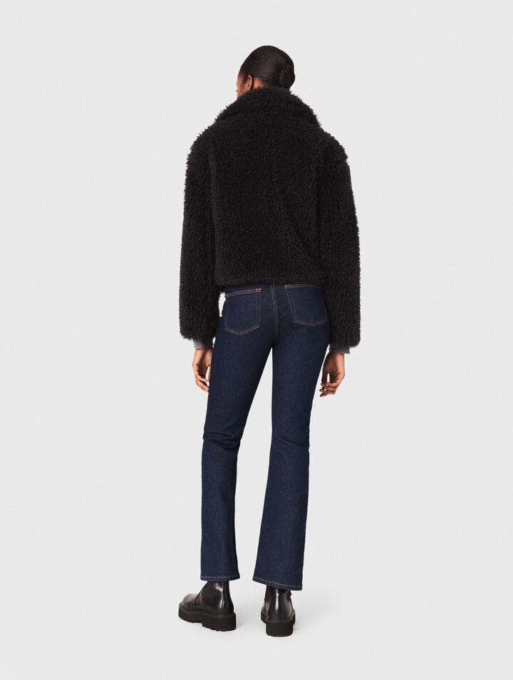 Short curly coat