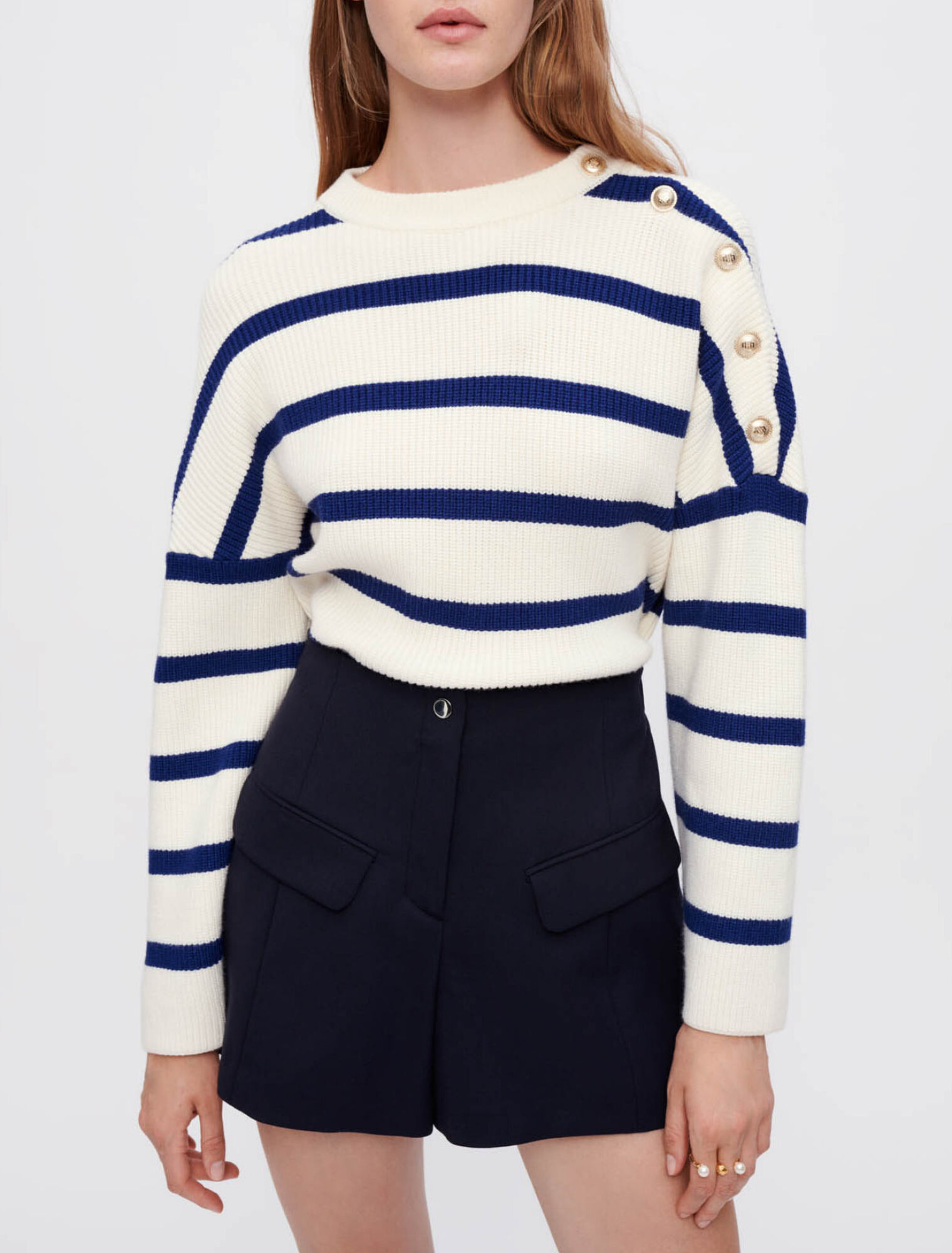 High waisted shorts