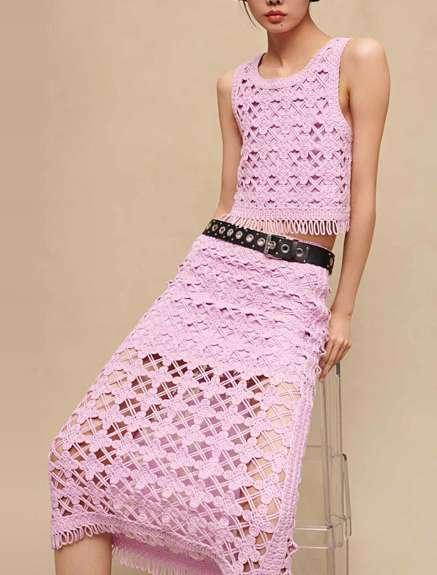 Crochet crop top
