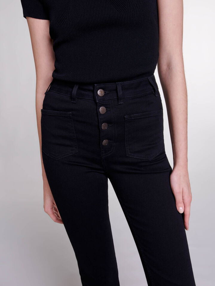 Flared jeans