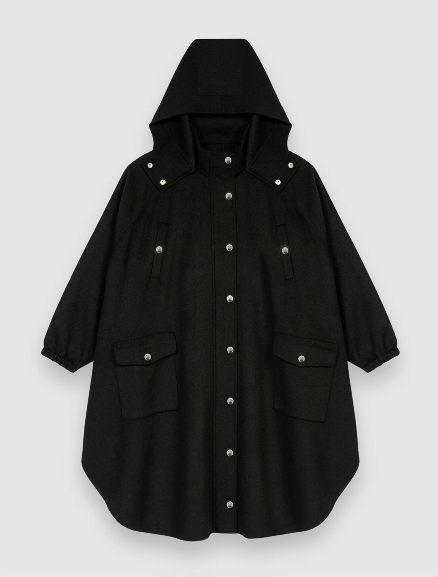 Double-sided oversize coat