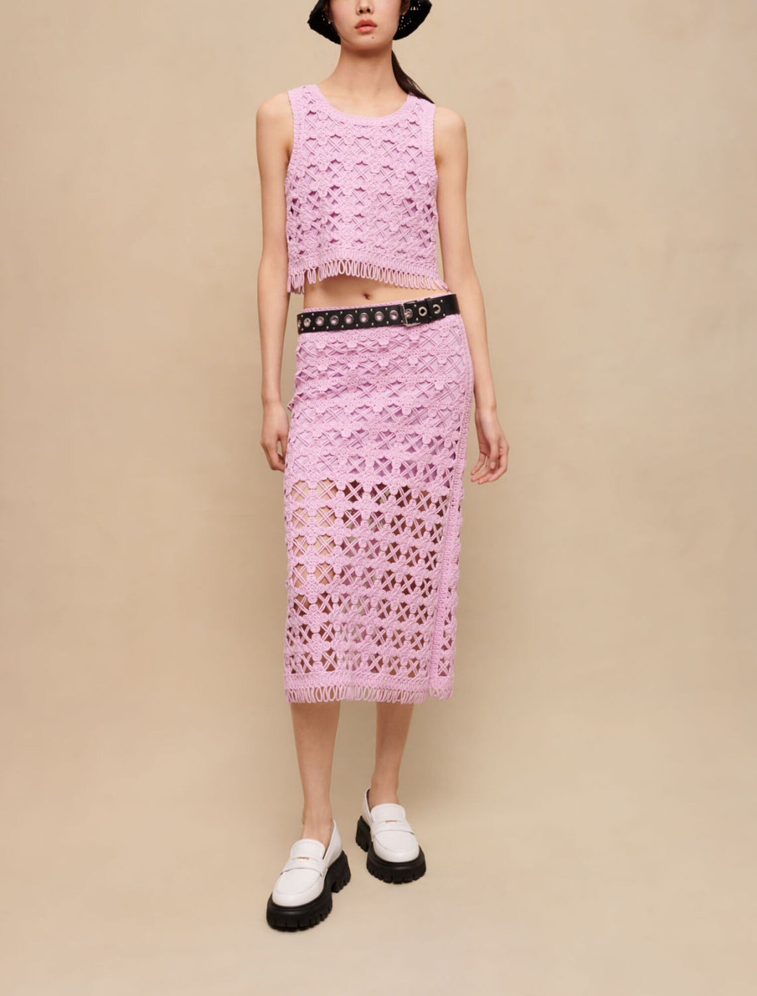 Crochet crop top