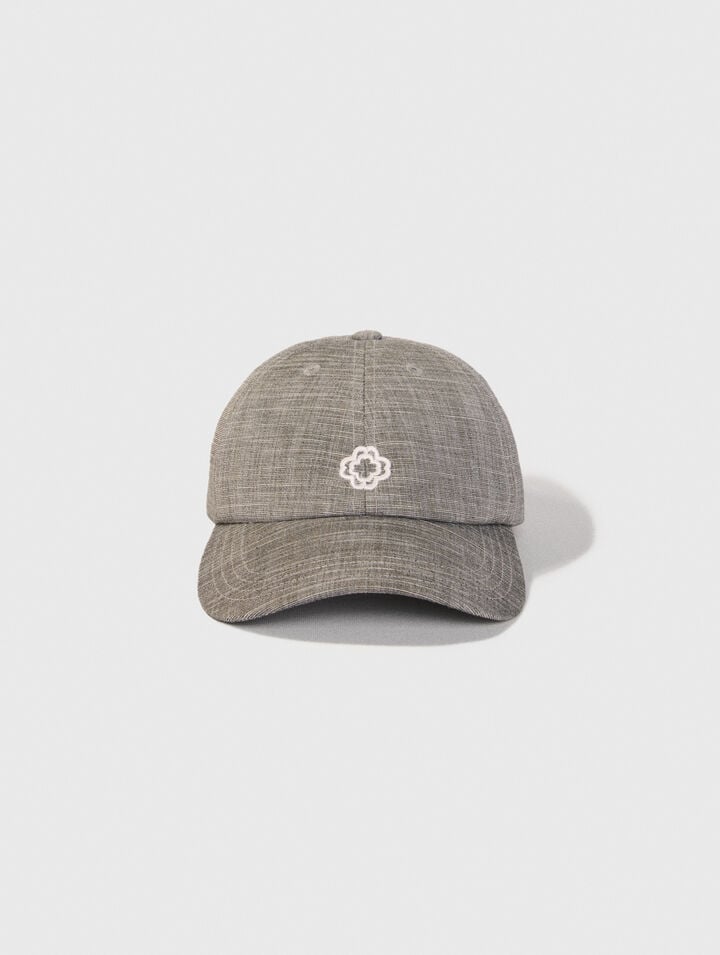 Printed cotton cap