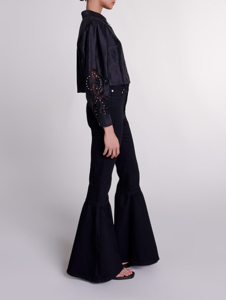 Flared jeans