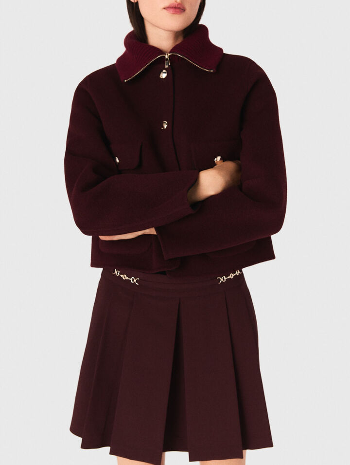 Reversible double-faced jacket